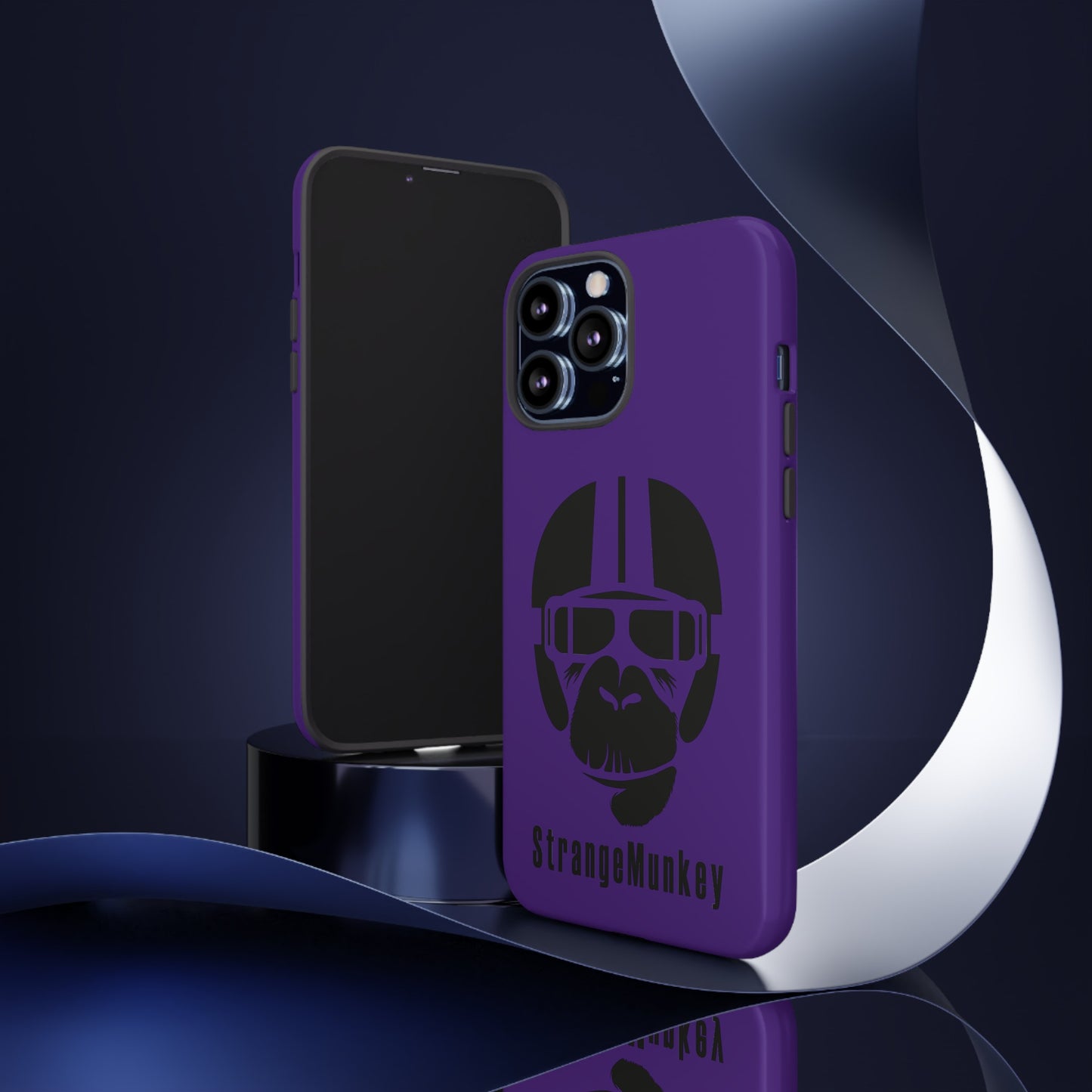 StrangeMunkey Tough Phone Case - PURPLE