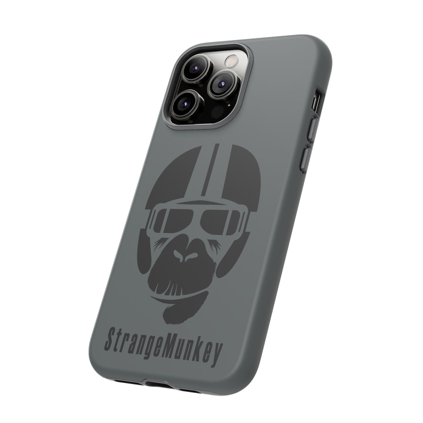 StrangeMunkey Tough Phone Case - DARK GREY