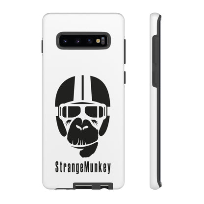 StrangeMunkey Tough Phone Case - WHITE