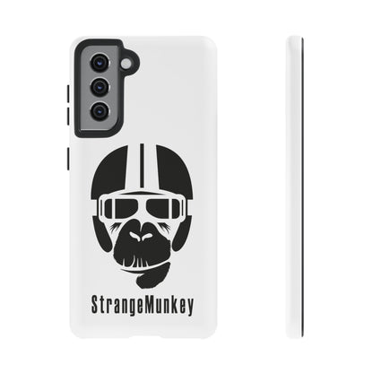 StrangeMunkey Tough Phone Case - WHITE