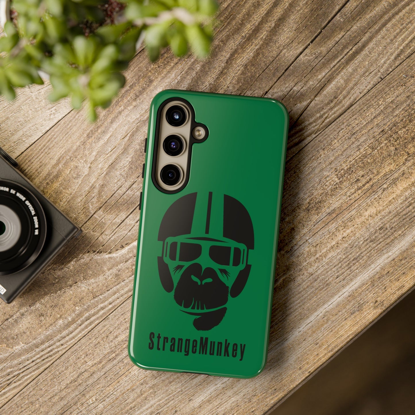 StrangeMunkey Tough Phone Case - DARK GREEN