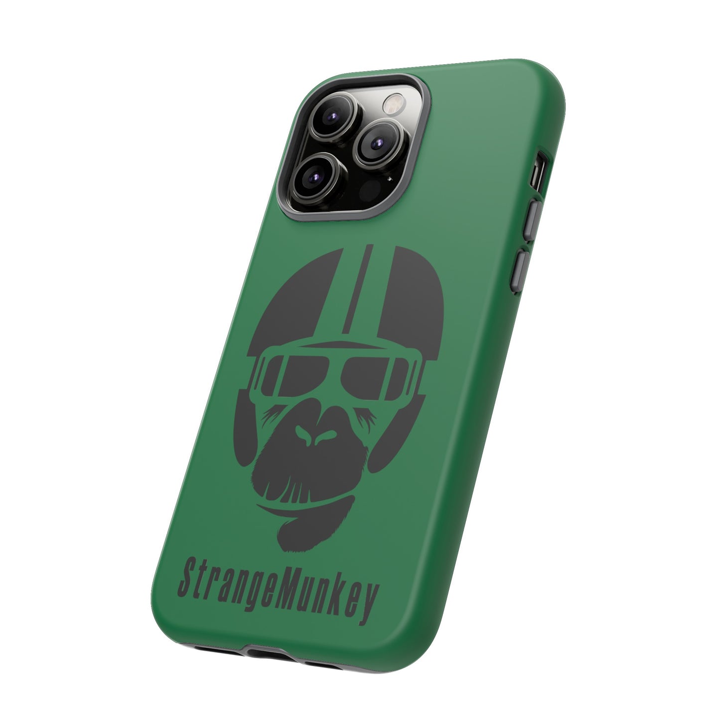 StrangeMunkey Tough Phone Case - DARK GREEN