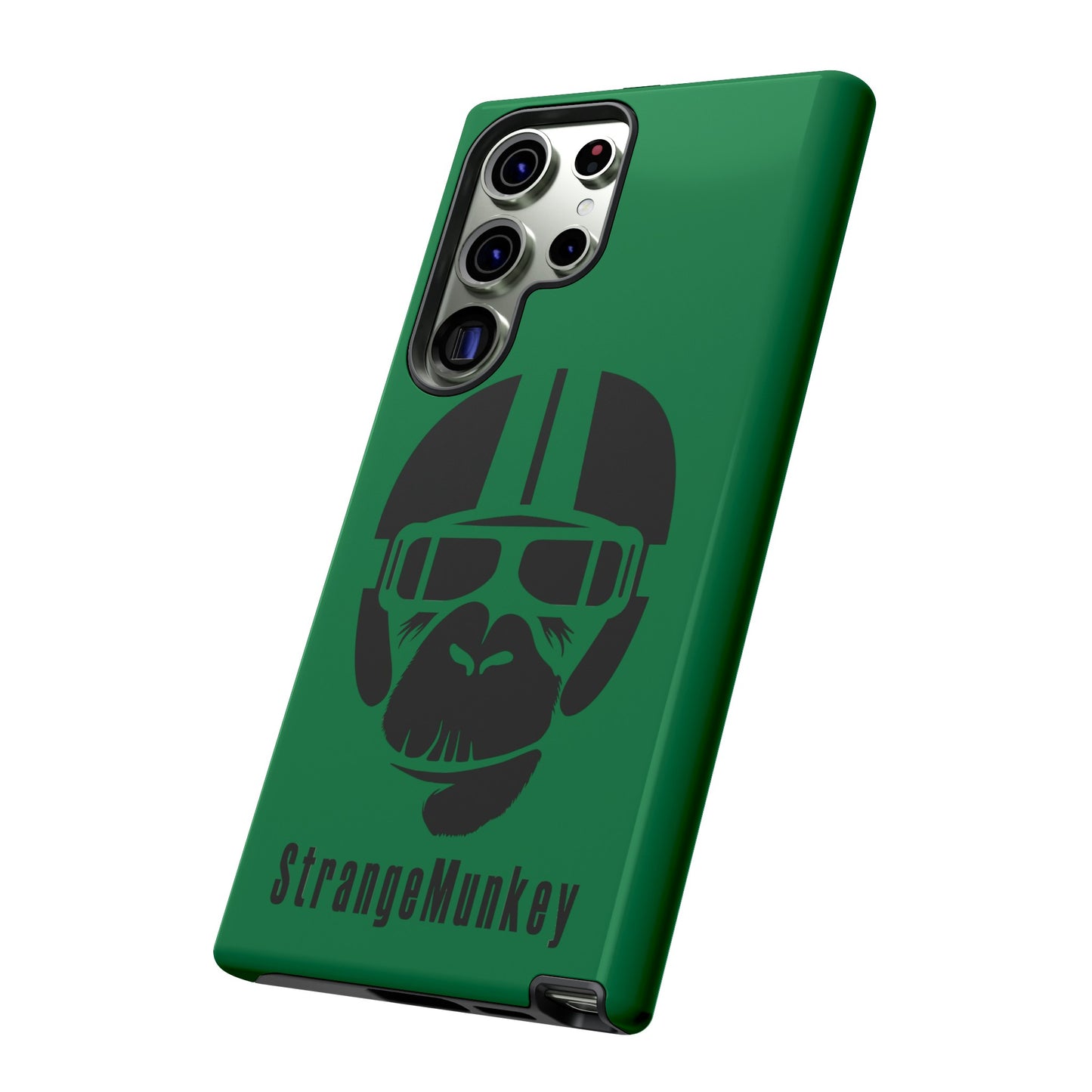 StrangeMunkey Tough Phone Case - DARK GREEN