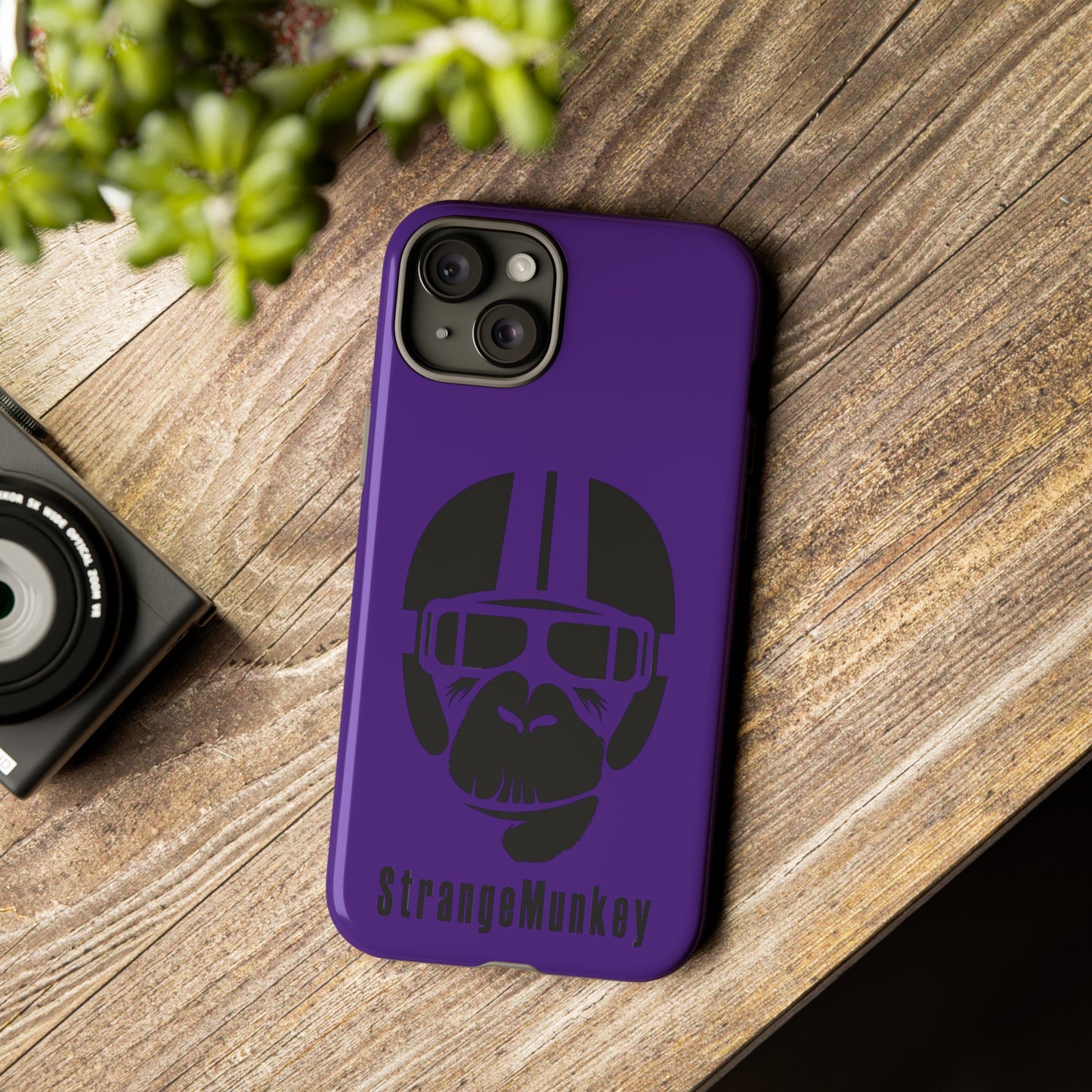 StrangeMunkey Tough Phone Case - PURPLE