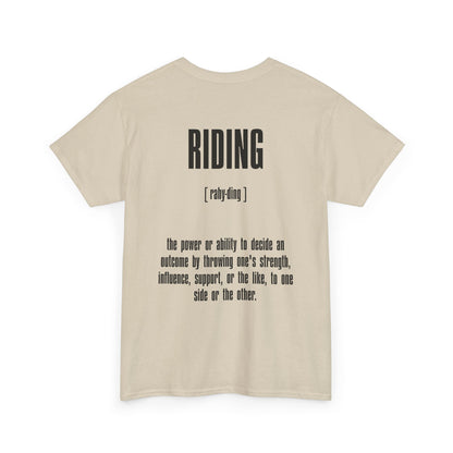 Riding - The Real Definition!
