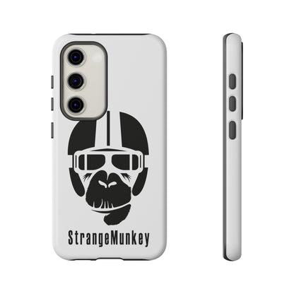 StrangeMunkey Tough Phone Case - WHITE