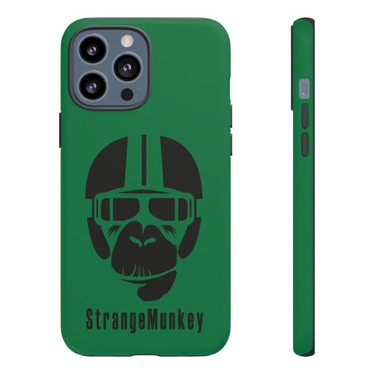 StrangeMunkey Tough Phone Case - DARK GREEN