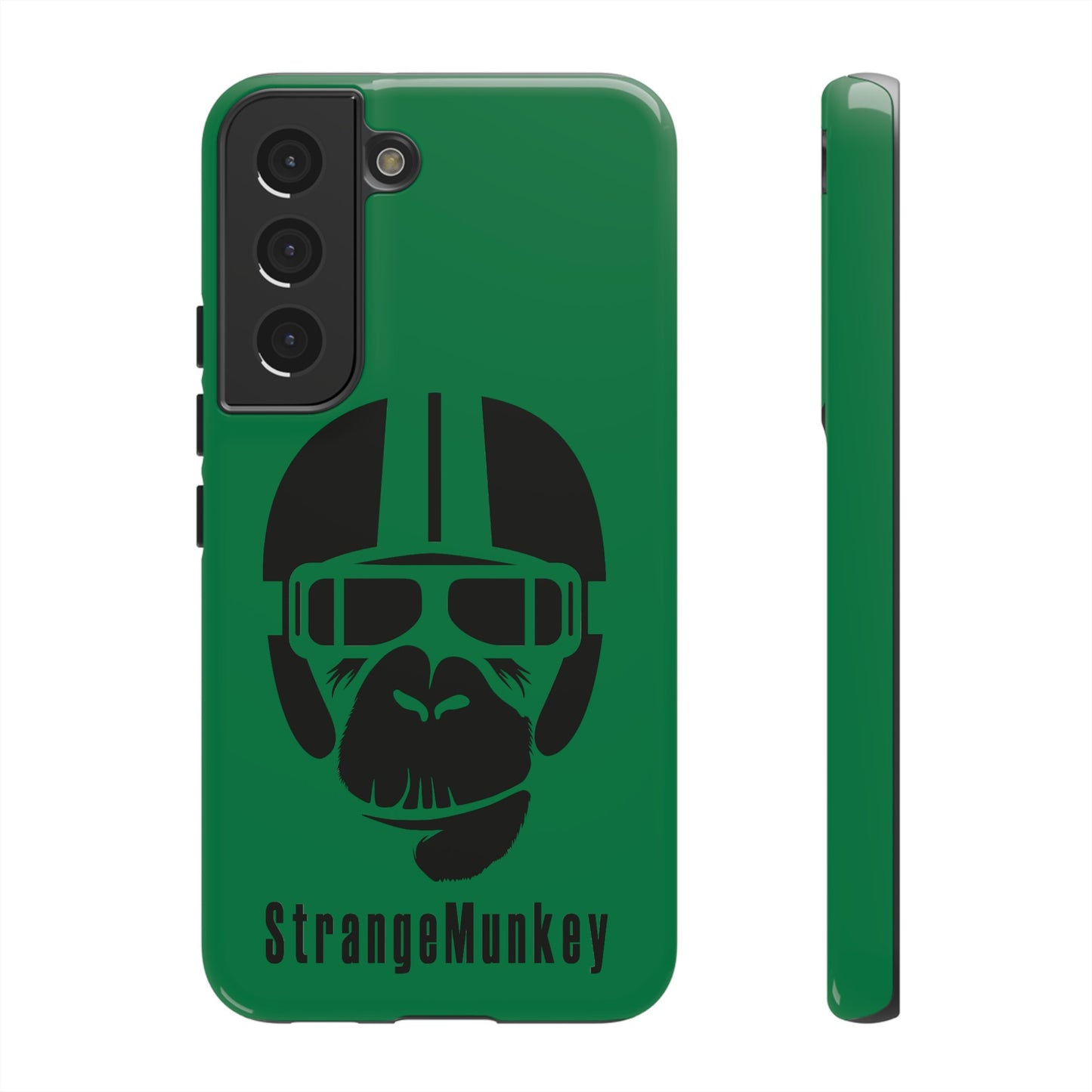 StrangeMunkey Tough Phone Case - DARK GREEN