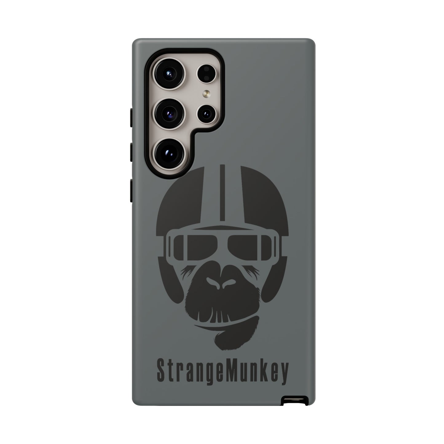 StrangeMunkey Tough Phone Case - DARK GREY