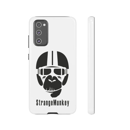 StrangeMunkey Tough Phone Case - WHITE