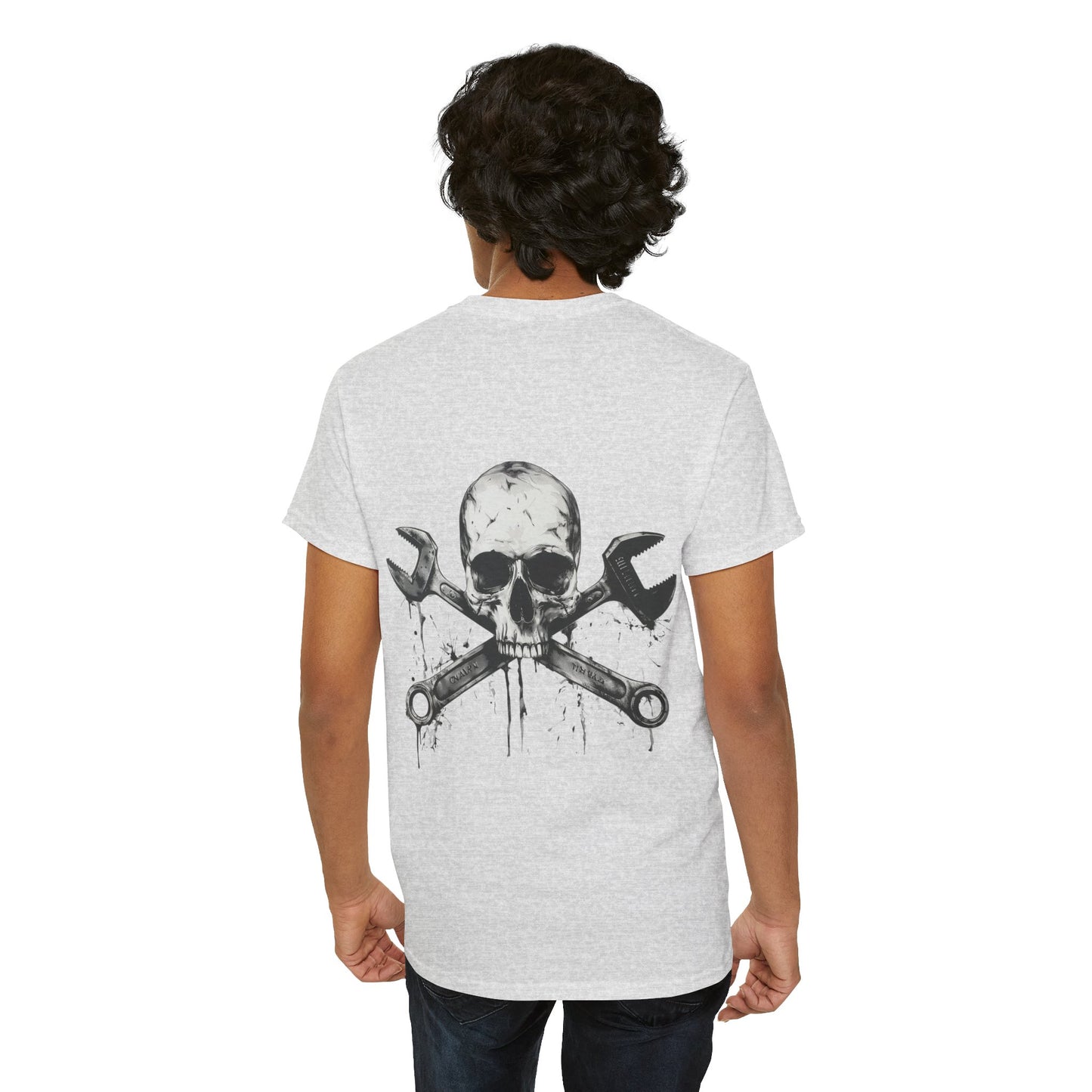 SpannerBones2 Unisex Heavy Cotton Tee