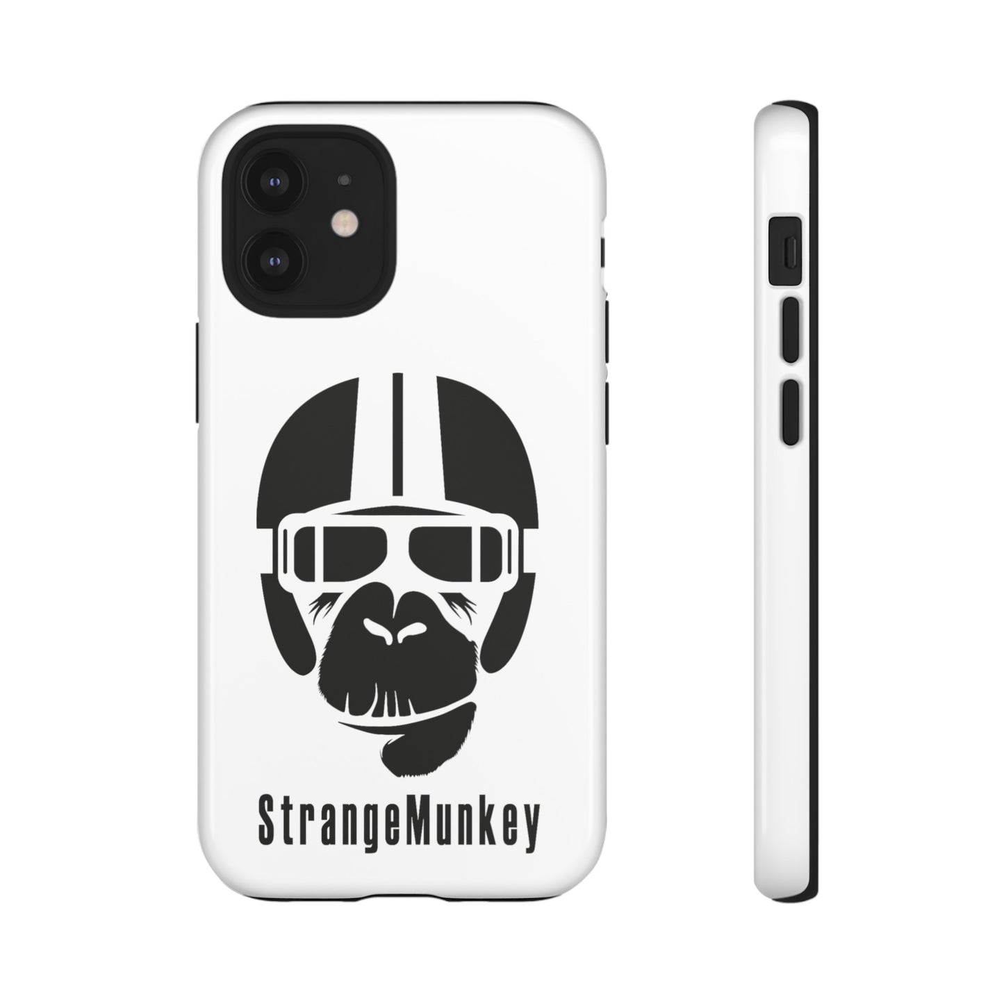 StrangeMunkey Tough Phone Case - WHITE