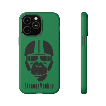 StrangeMunkey Tough Phone Case - DARK GREEN