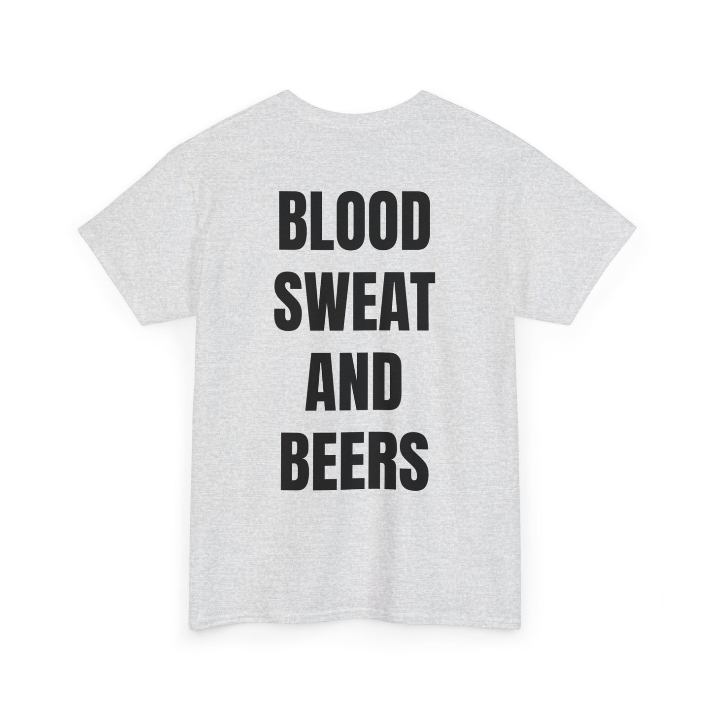 BLOOD SWEAT AND BEERS! Unisex Heavy Cotton Tee