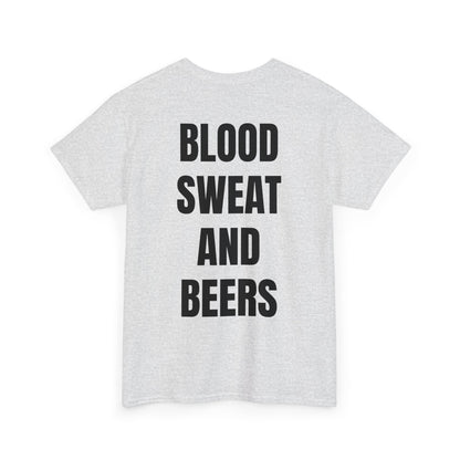 BLOOD SWEAT AND BEERS! Unisex Heavy Cotton Tee