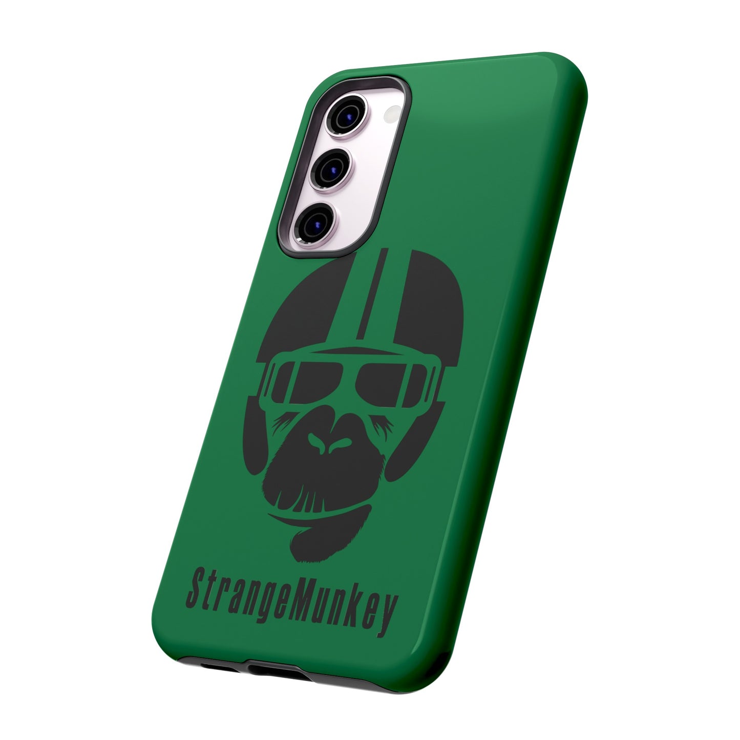 StrangeMunkey Tough Phone Case - DARK GREEN