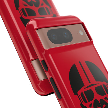 StrangeMunkey Tough Phone Case - DARK RED