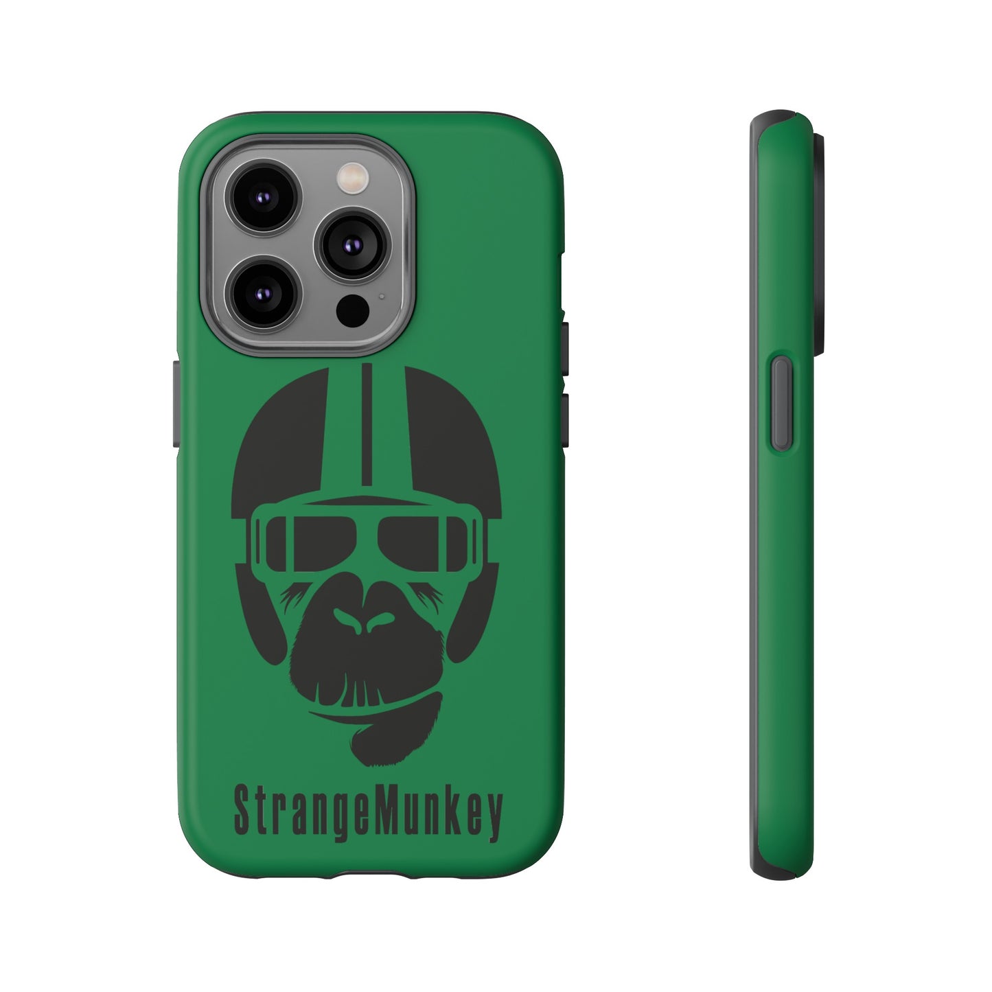 StrangeMunkey Tough Phone Case - DARK GREEN