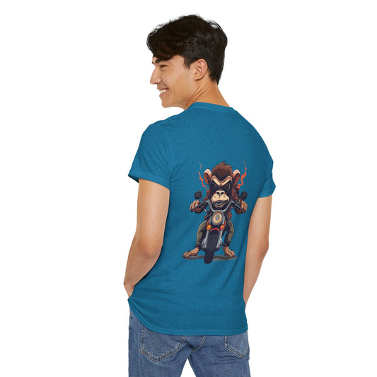 MunkeyRides7 Unisex Heavy Cotton Tee