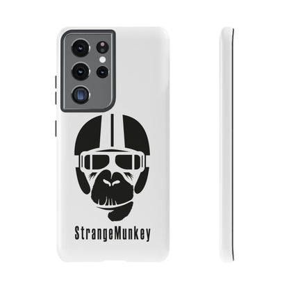 StrangeMunkey Tough Phone Case - WHITE