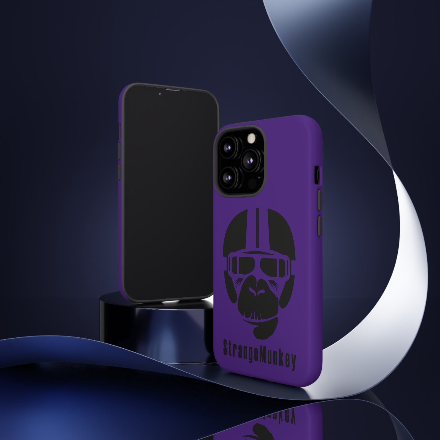 StrangeMunkey Tough Phone Case - PURPLE