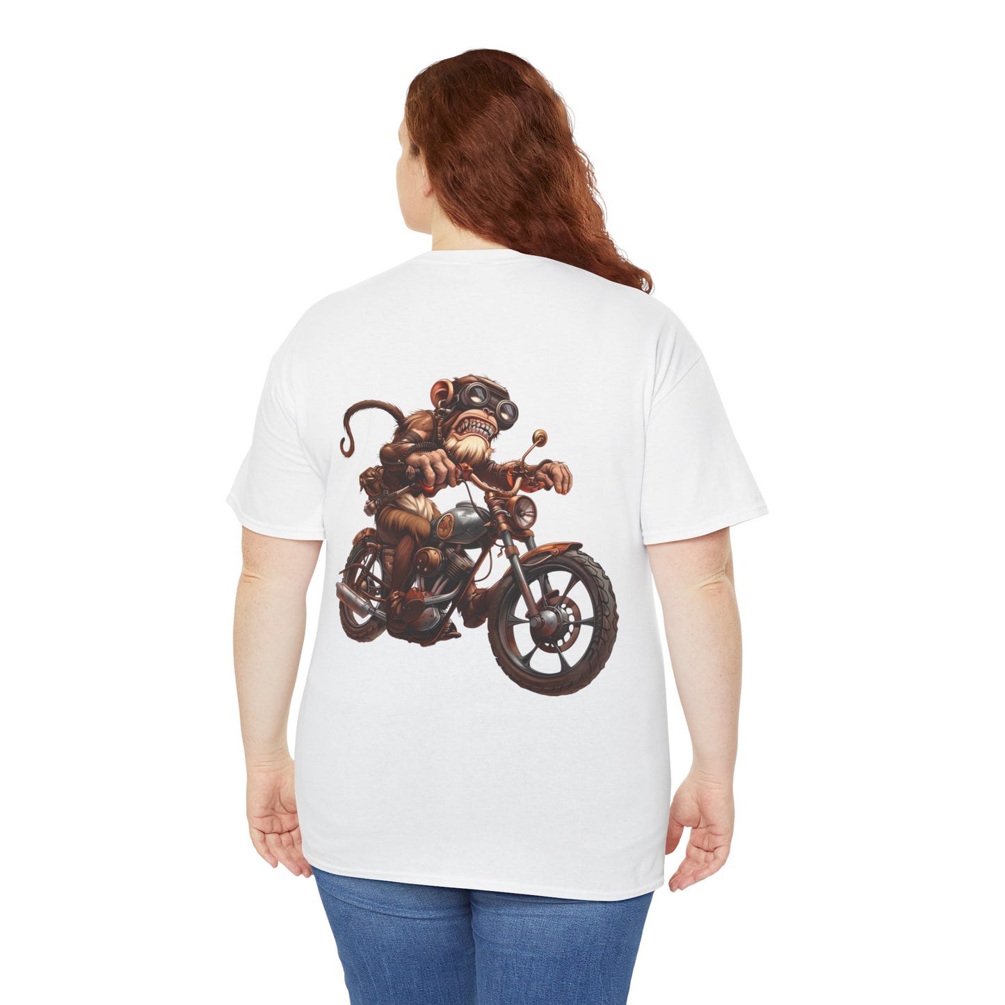 MunkeyRides9 Unisex Heavy Cotton Tee