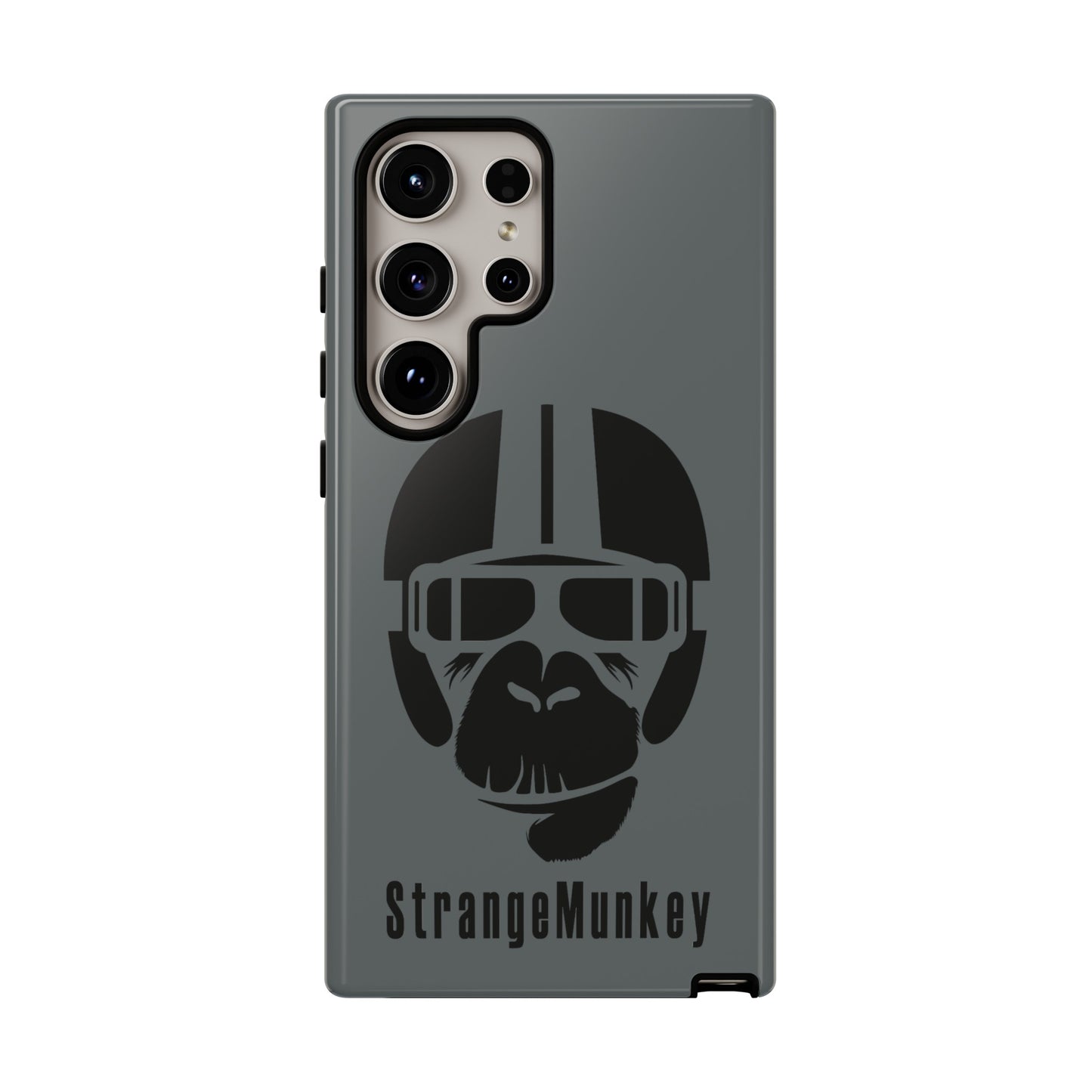 StrangeMunkey Tough Phone Case - DARK GREY