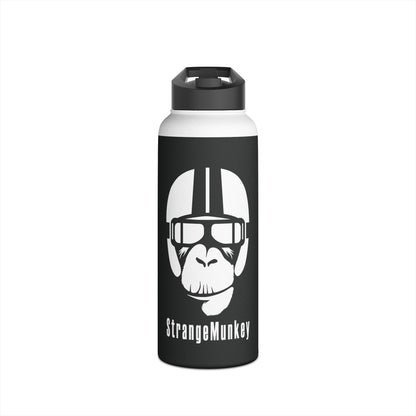 Strangemunkey Stainless Steel Water Bottle, Standard Lid