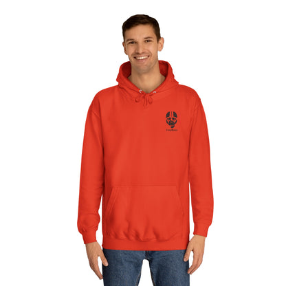 StrangeMunkey Original Front Logo - Unisex College Hoodie