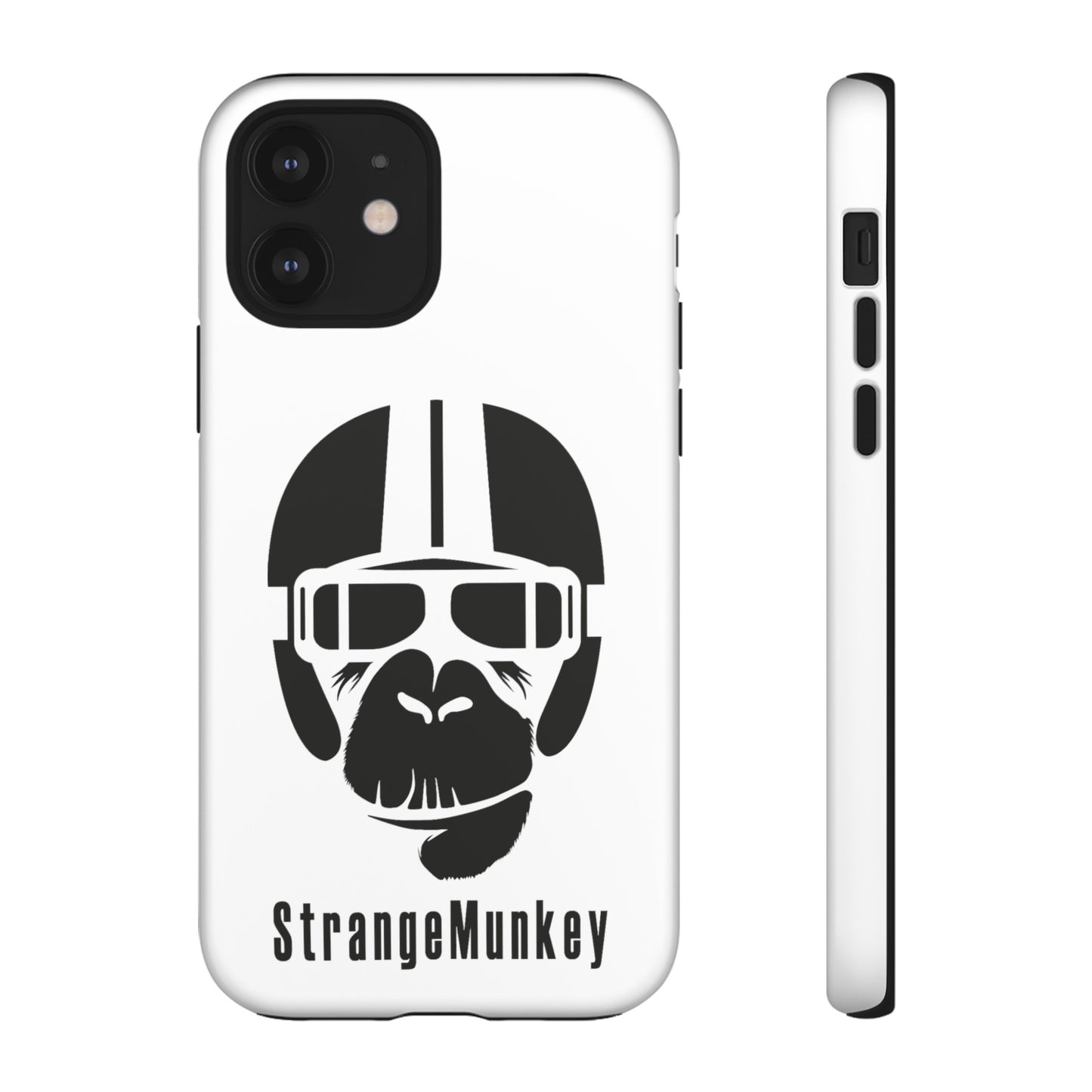 StrangeMunkey Tough Phone Case - WHITE