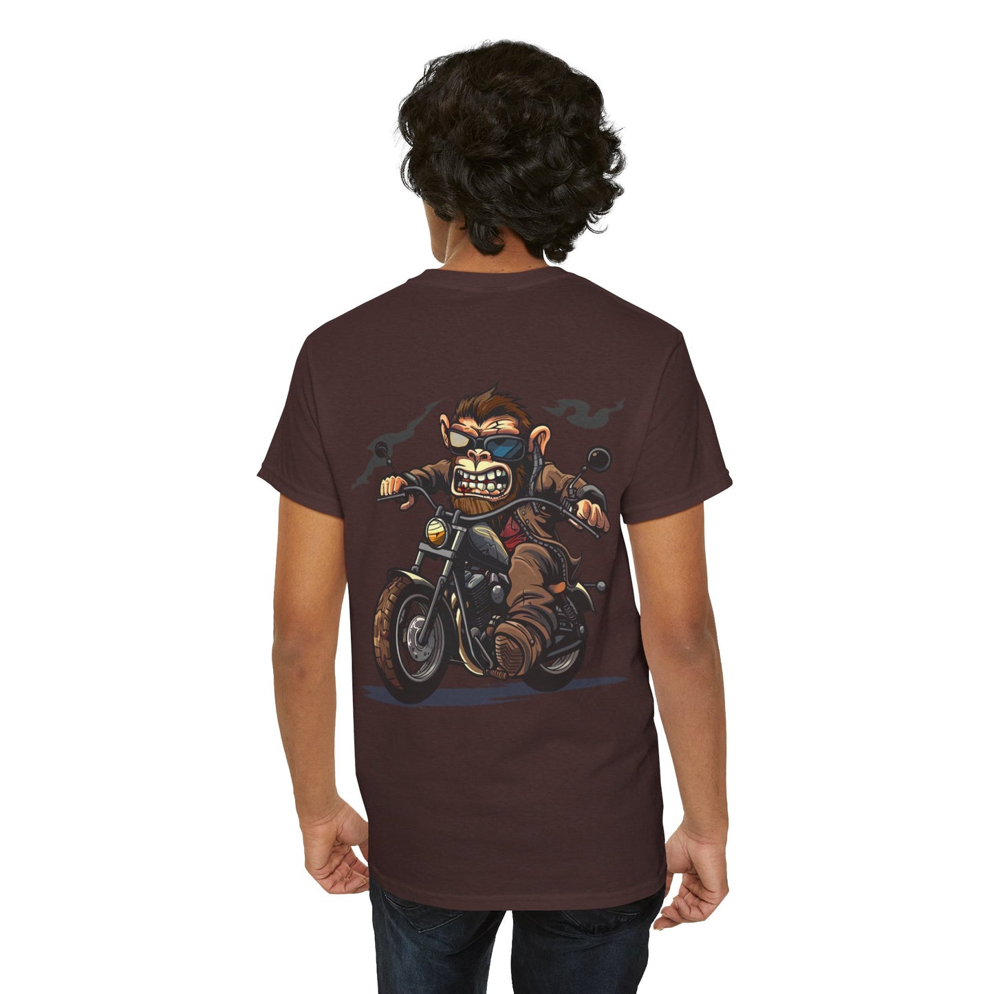 MunkeyRides3 Unisex Heavy Cotton Tee