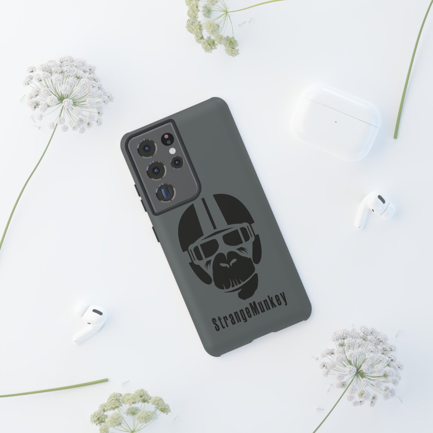 StrangeMunkey Tough Phone Case - DARK GREY