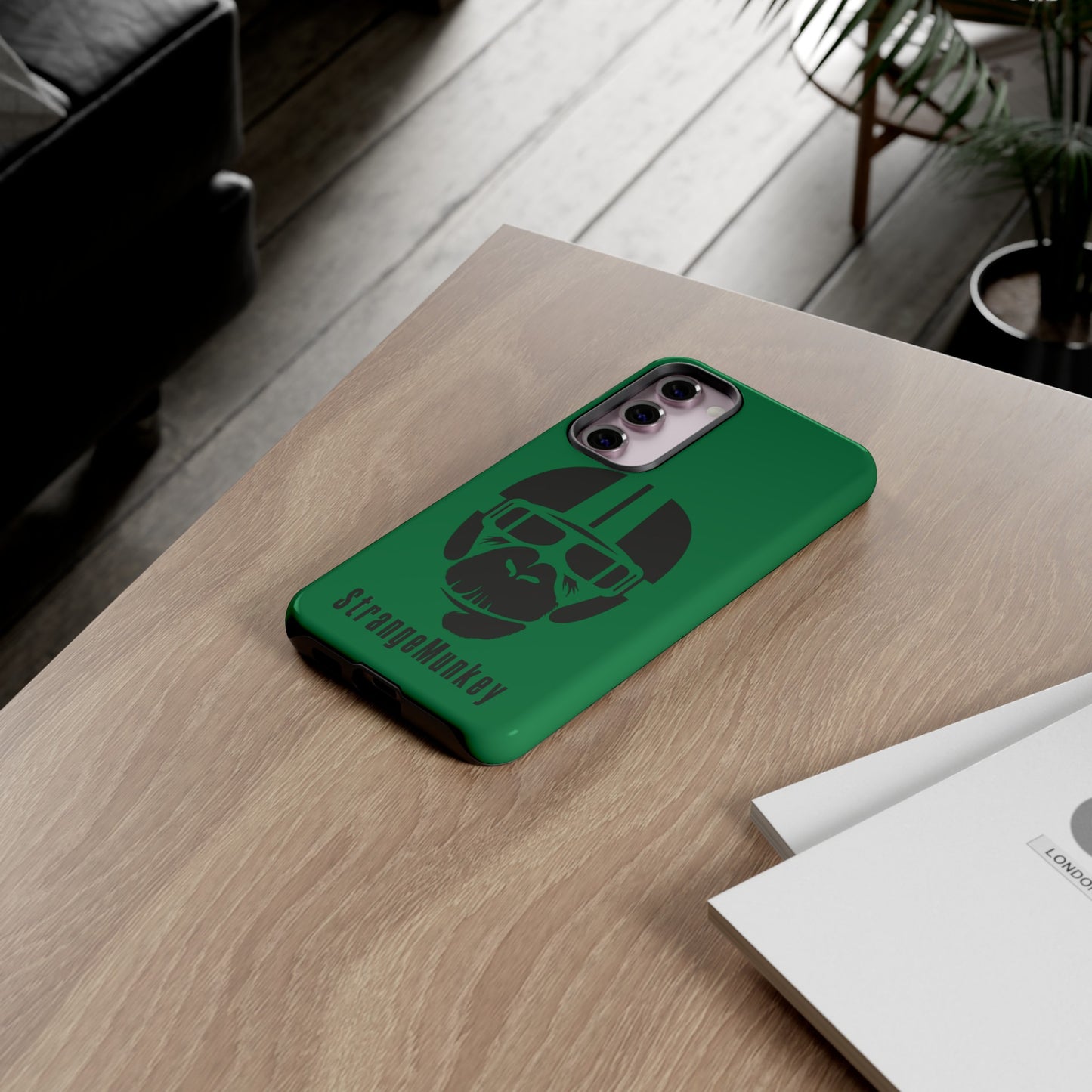 StrangeMunkey Tough Phone Case - DARK GREEN