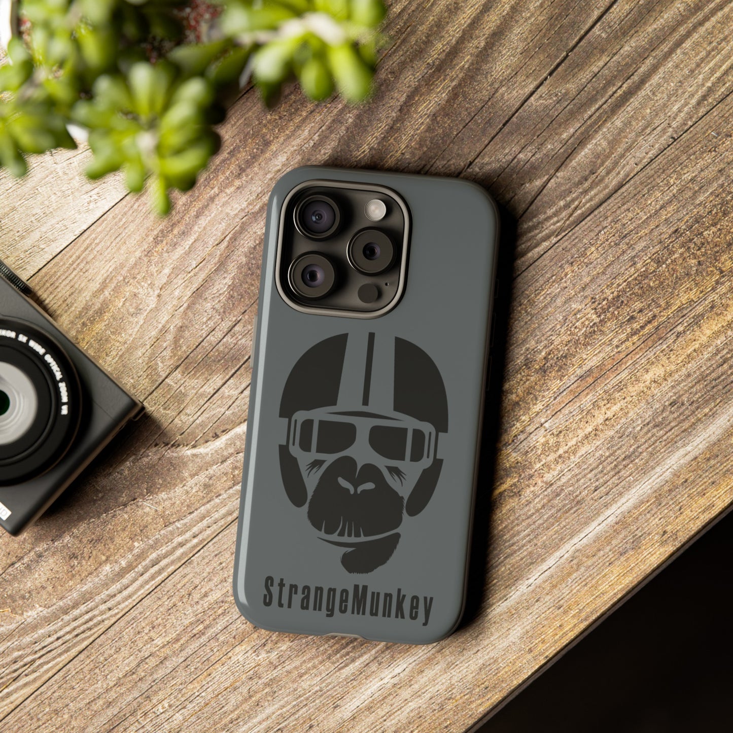 StrangeMunkey Tough Phone Case - DARK GREY