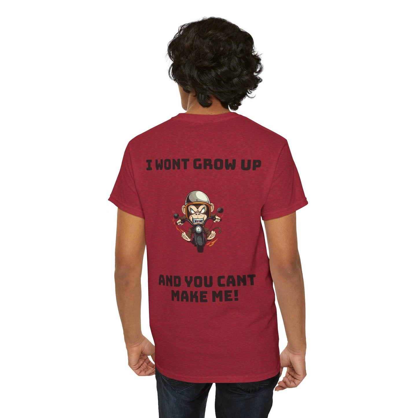 Grow Up! Unisex Heavy Cotton Tee