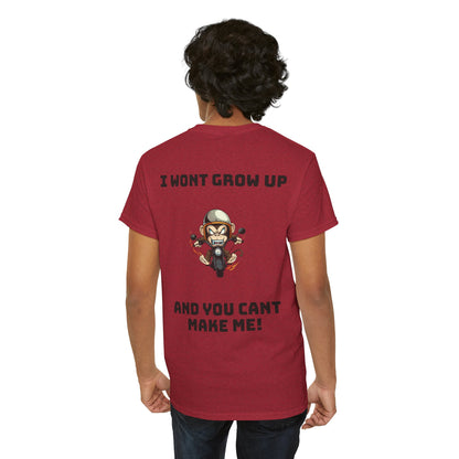 Grow Up! Unisex Heavy Cotton Tee