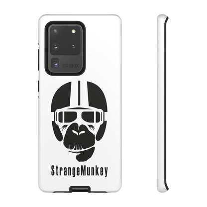 StrangeMunkey Tough Phone Case - WHITE