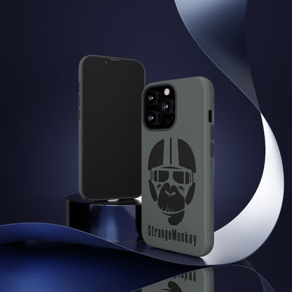 StrangeMunkey Tough Phone Case - DARK GREY