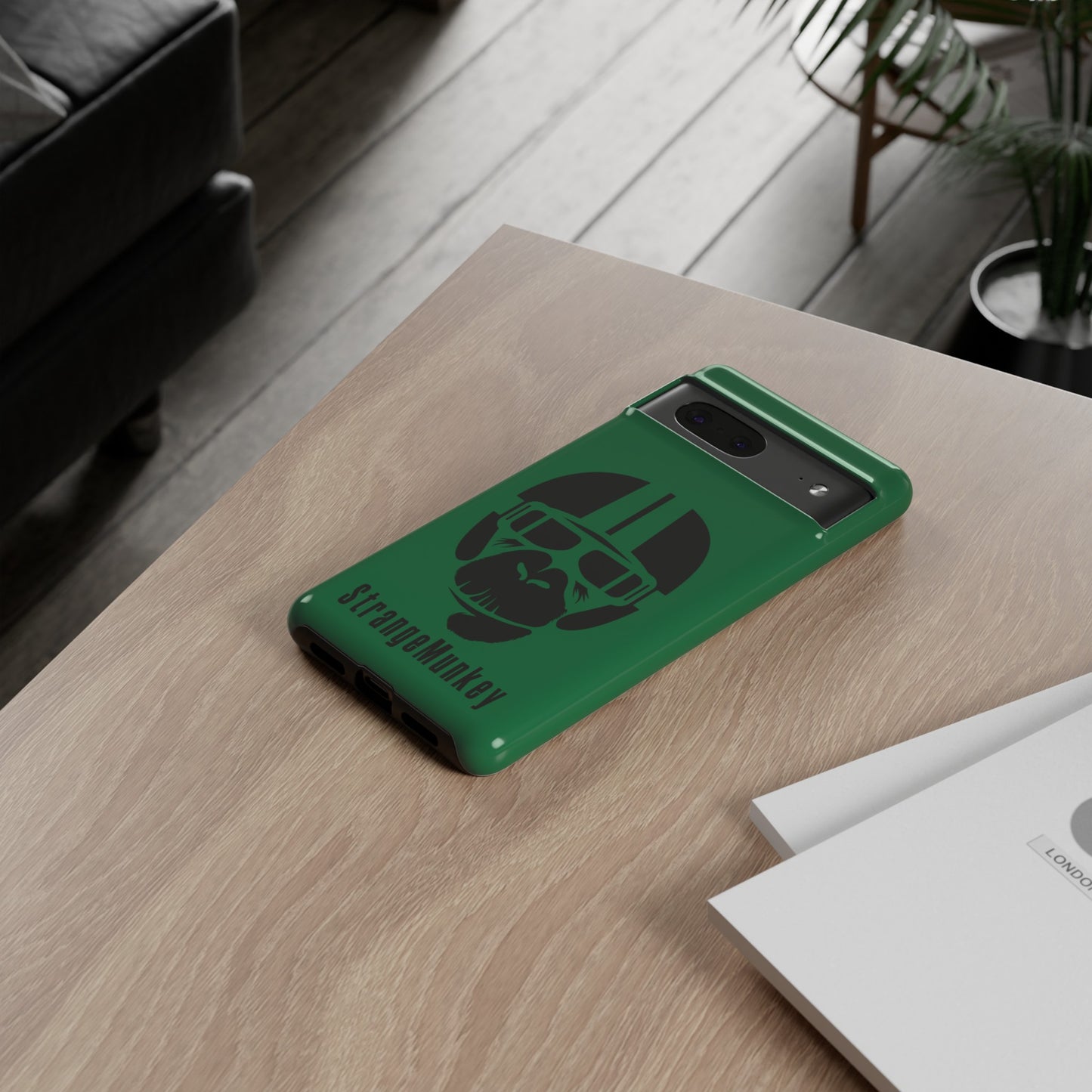 StrangeMunkey Tough Phone Case - DARK GREEN