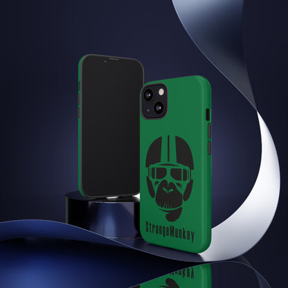 StrangeMunkey Tough Phone Case - DARK GREEN