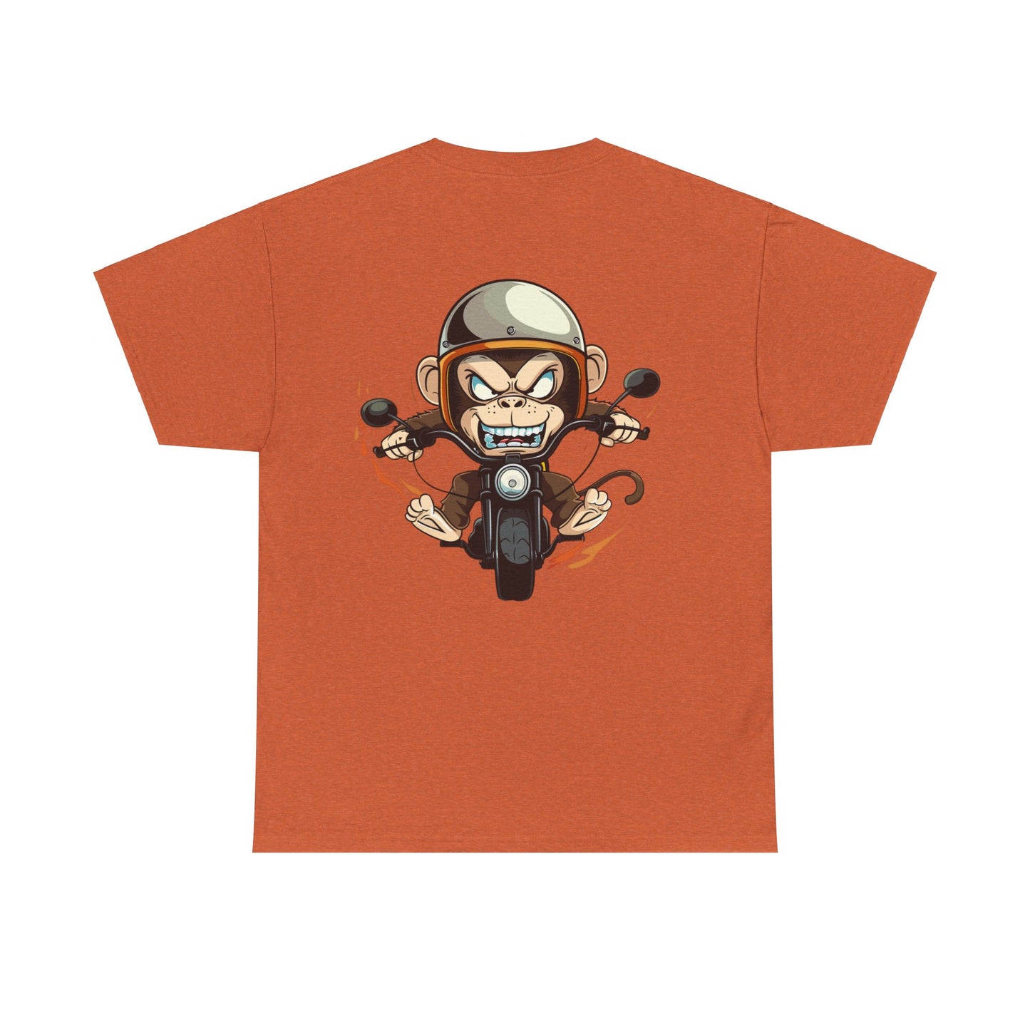 MunkeyRides5 Unisex Heavy Cotton Tee