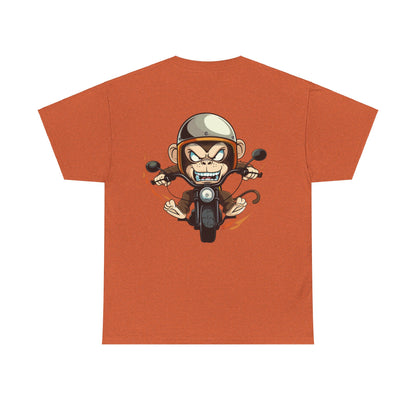 MunkeyRides5 Unisex Heavy Cotton Tee