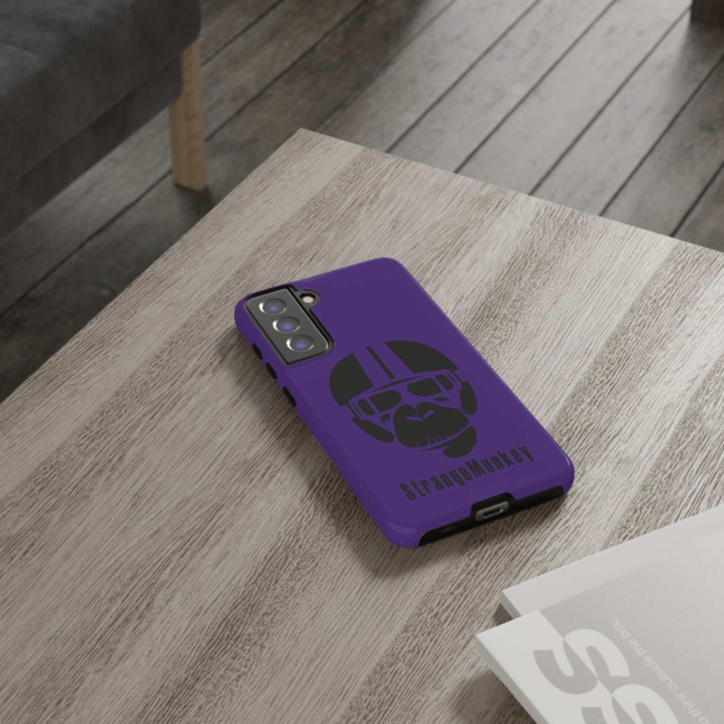 StrangeMunkey Tough Phone Case - PURPLE