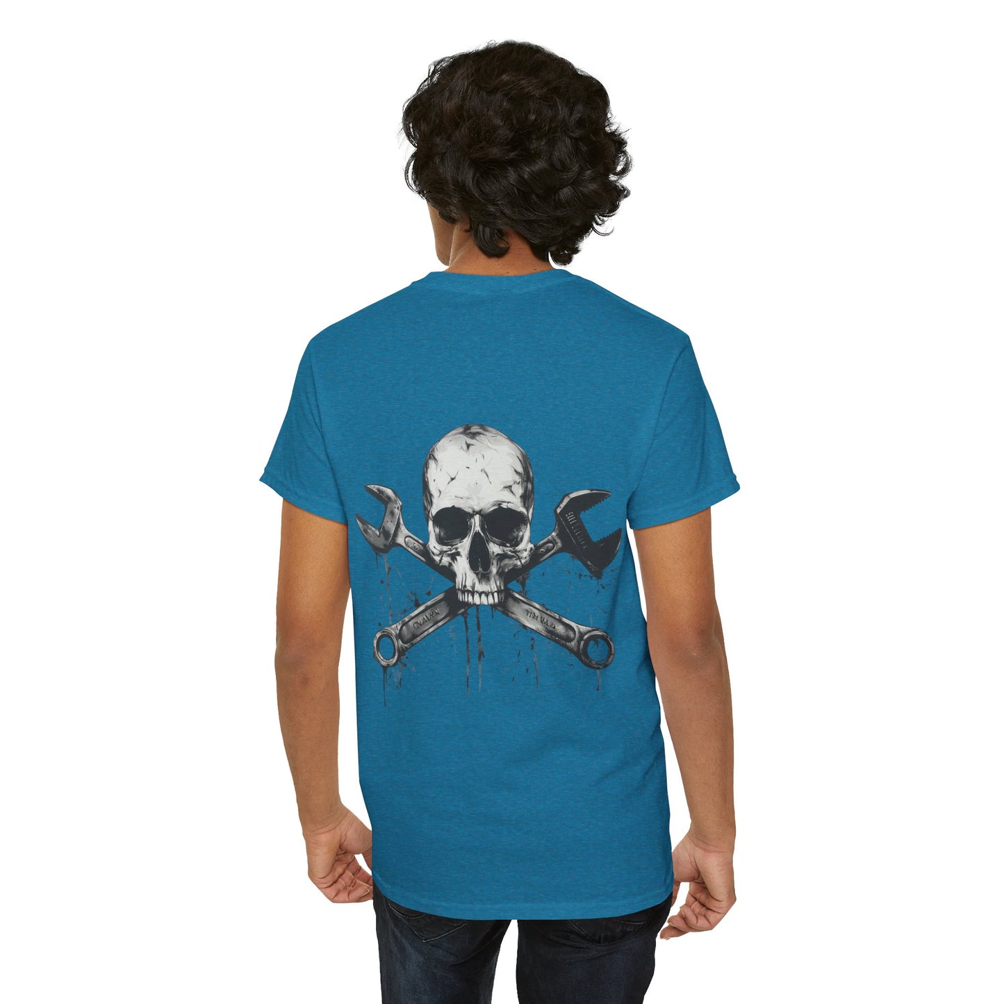 SpannerBones2 Unisex Heavy Cotton Tee