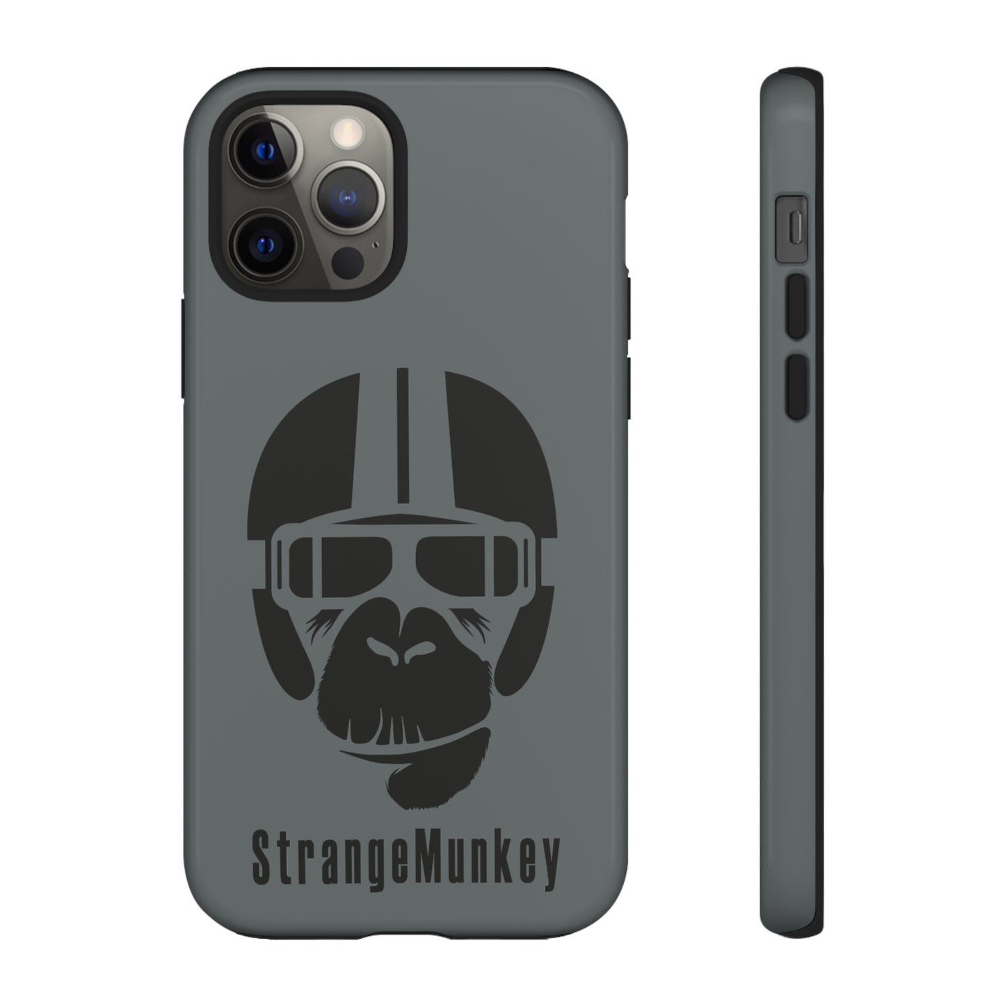 StrangeMunkey Tough Phone Case - DARK GREY