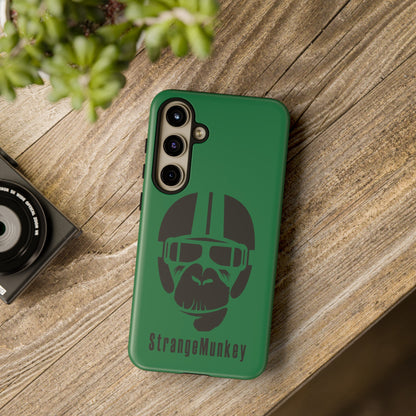 StrangeMunkey Tough Phone Case - DARK GREEN