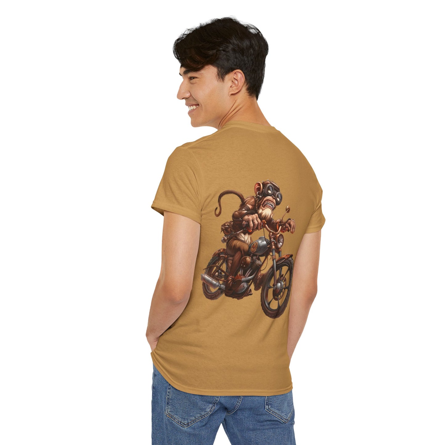 MunkeyRides9 Unisex Heavy Cotton Tee