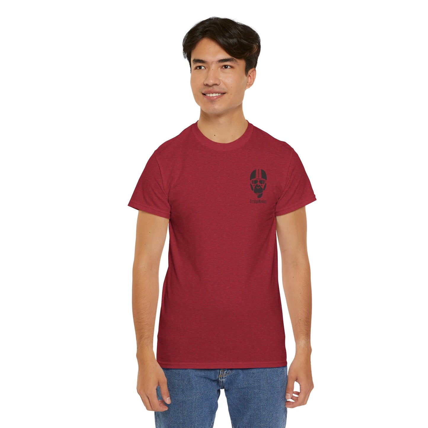 MunkeyRides9 Unisex Heavy Cotton Tee