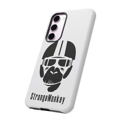 StrangeMunkey Tough Phone Case - WHITE