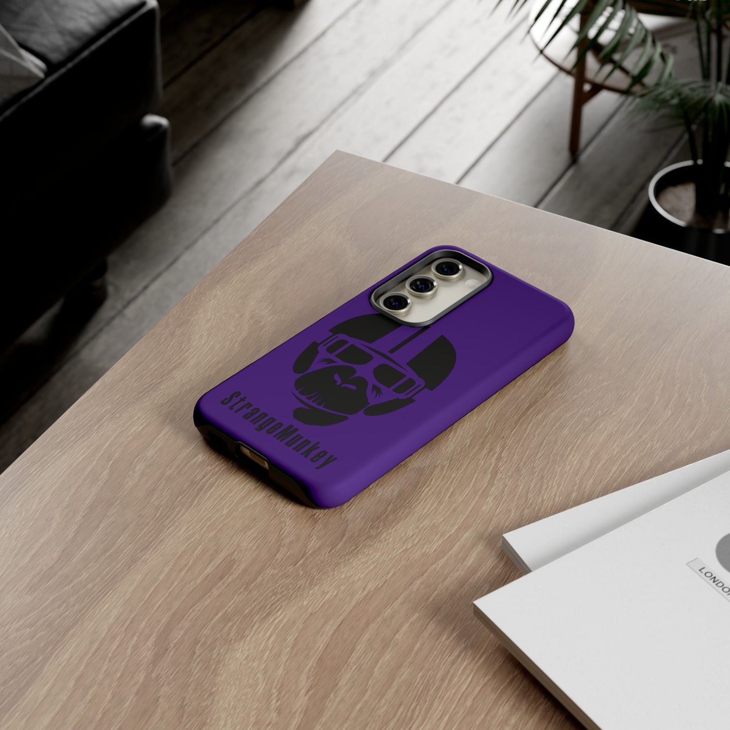 StrangeMunkey Tough Phone Case - PURPLE